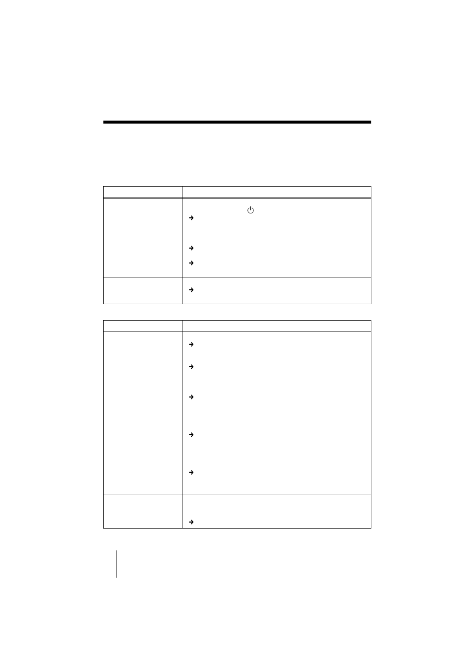 Dépannage | Sony VPL-CS2 User Manual | Page 74 / 128