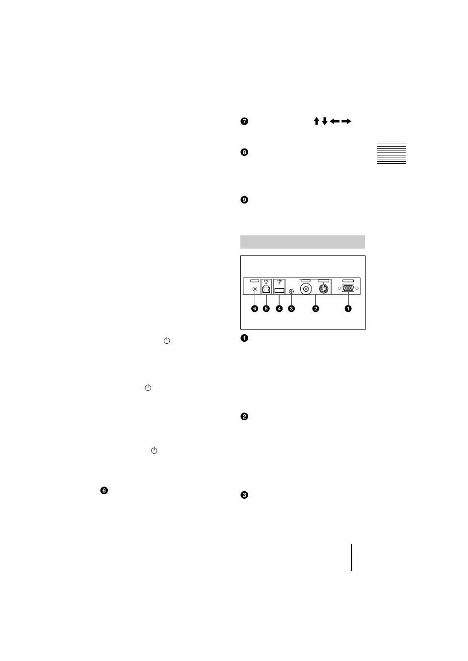 Panel de conectores | Sony VPL-CS2 User Manual | Page 93 / 128