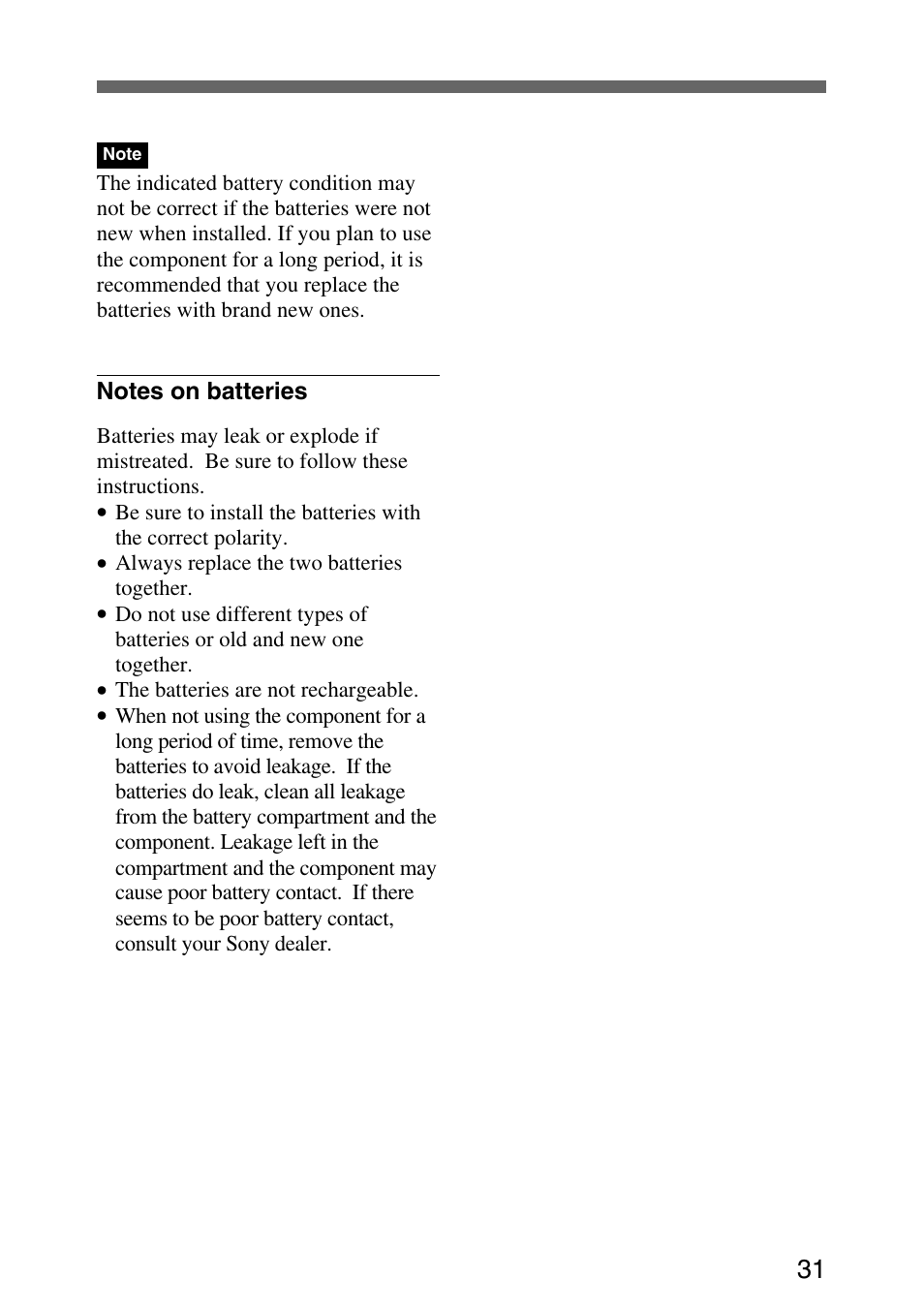 Sony UPW-C1/C2 User Manual | Page 31 / 52