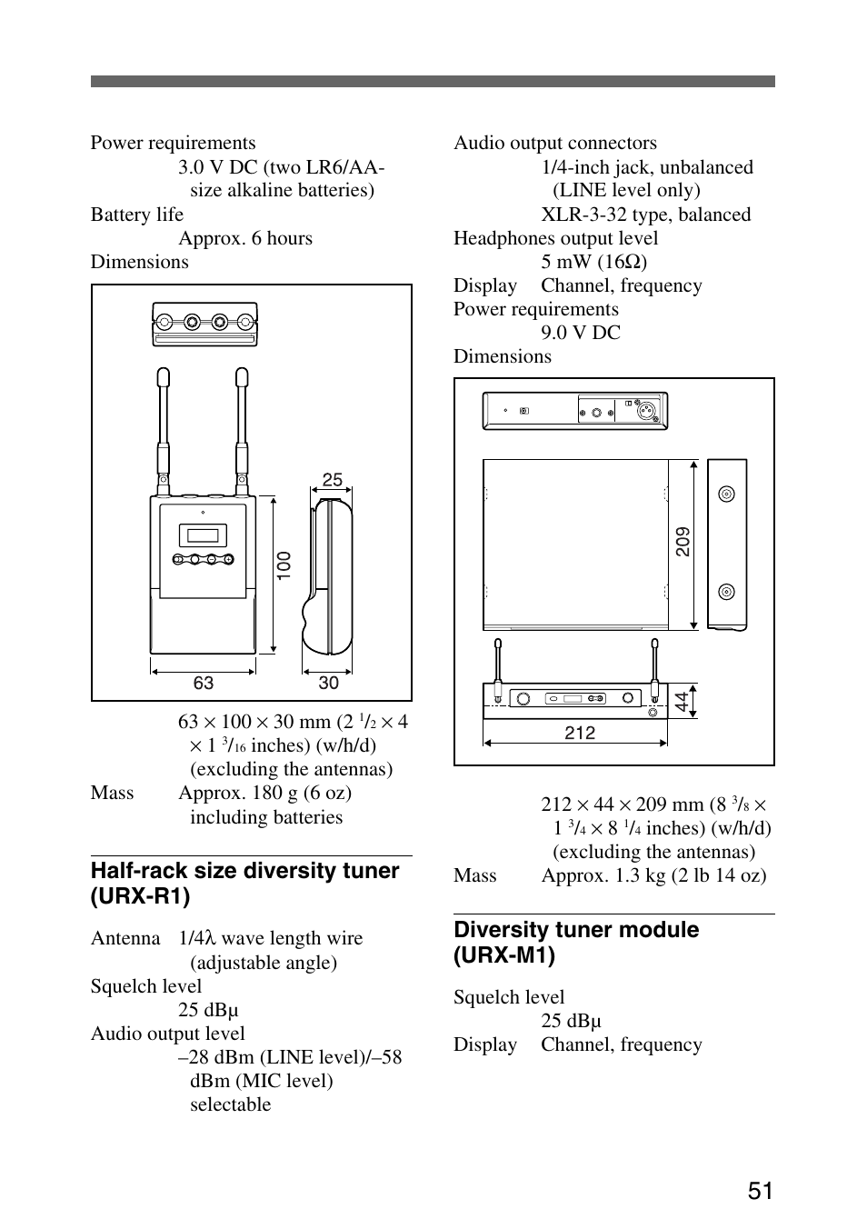 Sony UPW-C1/C2 User Manual | Page 51 / 52