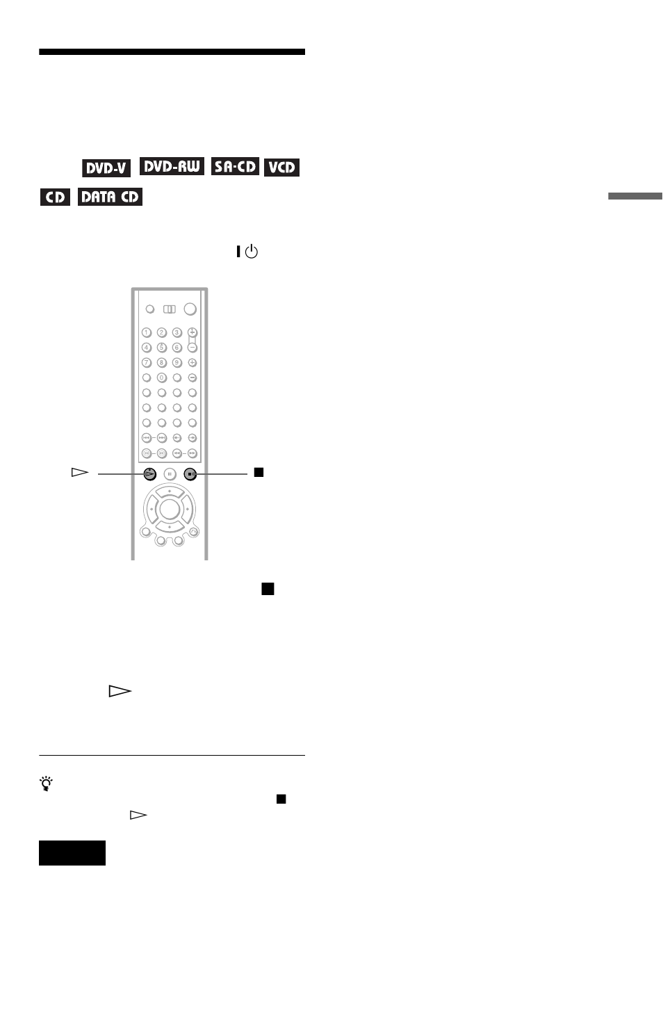 Resume play) | Sony DVP-CX777ES User Manual | Page 37 / 108