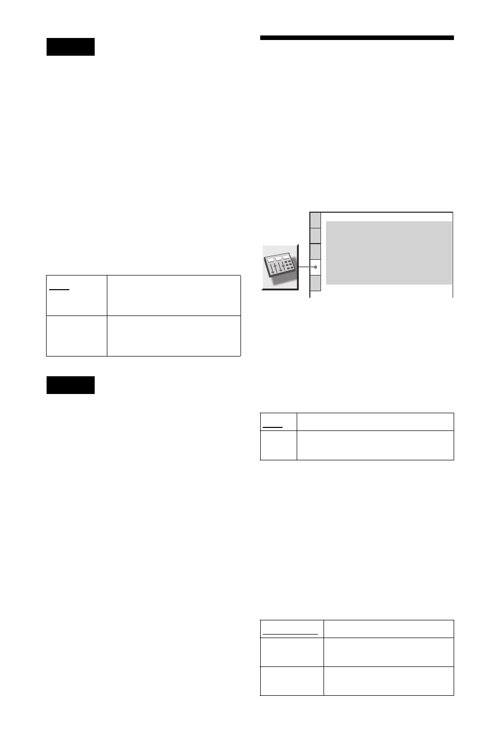 Settings for the sound (audio setup), Settings for the sound, Audio setup) | Cd direct, Audio att (attenuation) | Sony DVP-CX777ES User Manual | Page 92 / 108