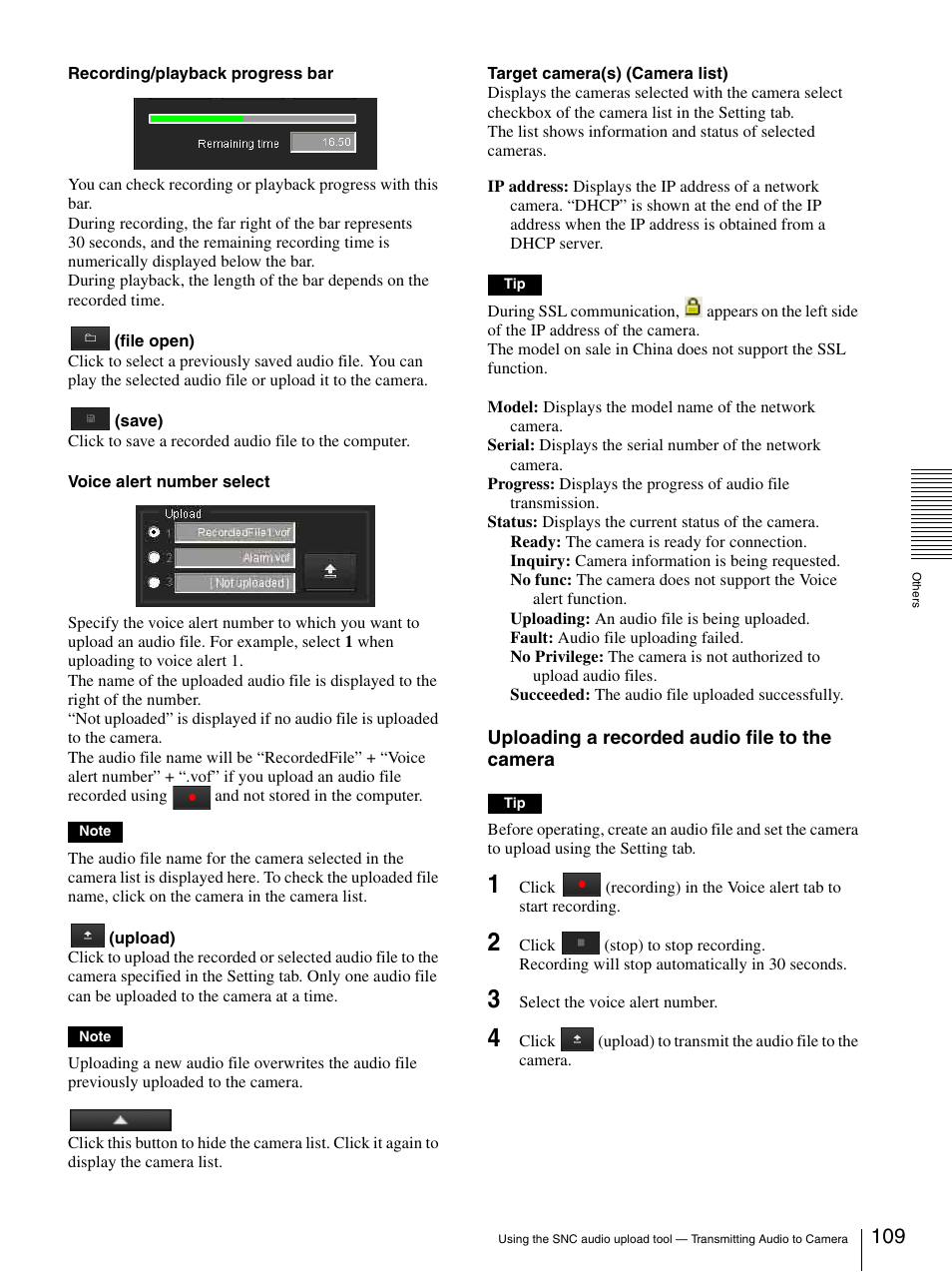 Sony IPELA SNC-RH124 User Manual | Page 109 / 120
