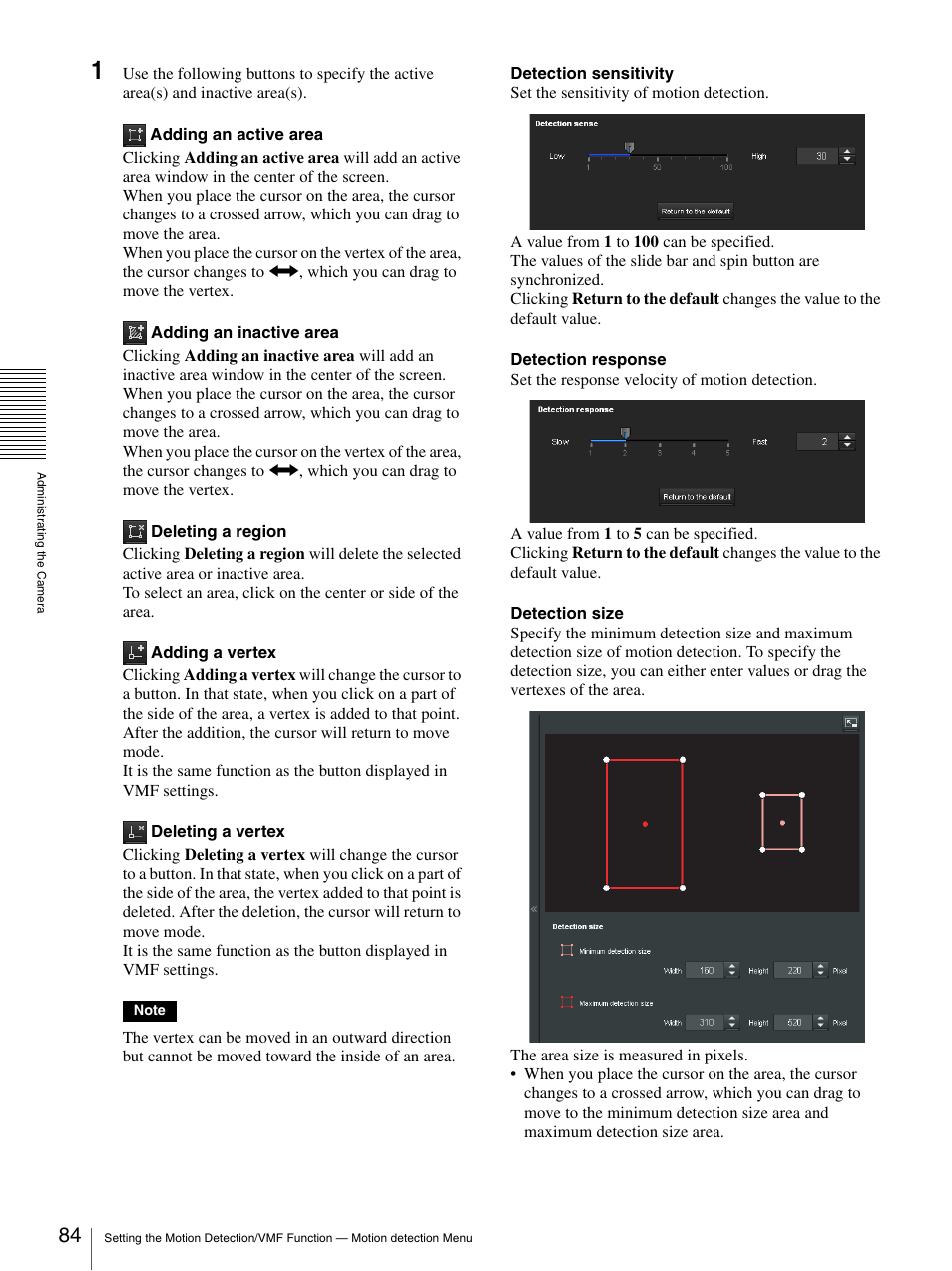 Sony IPELA SNC-RH124 User Manual | Page 84 / 120