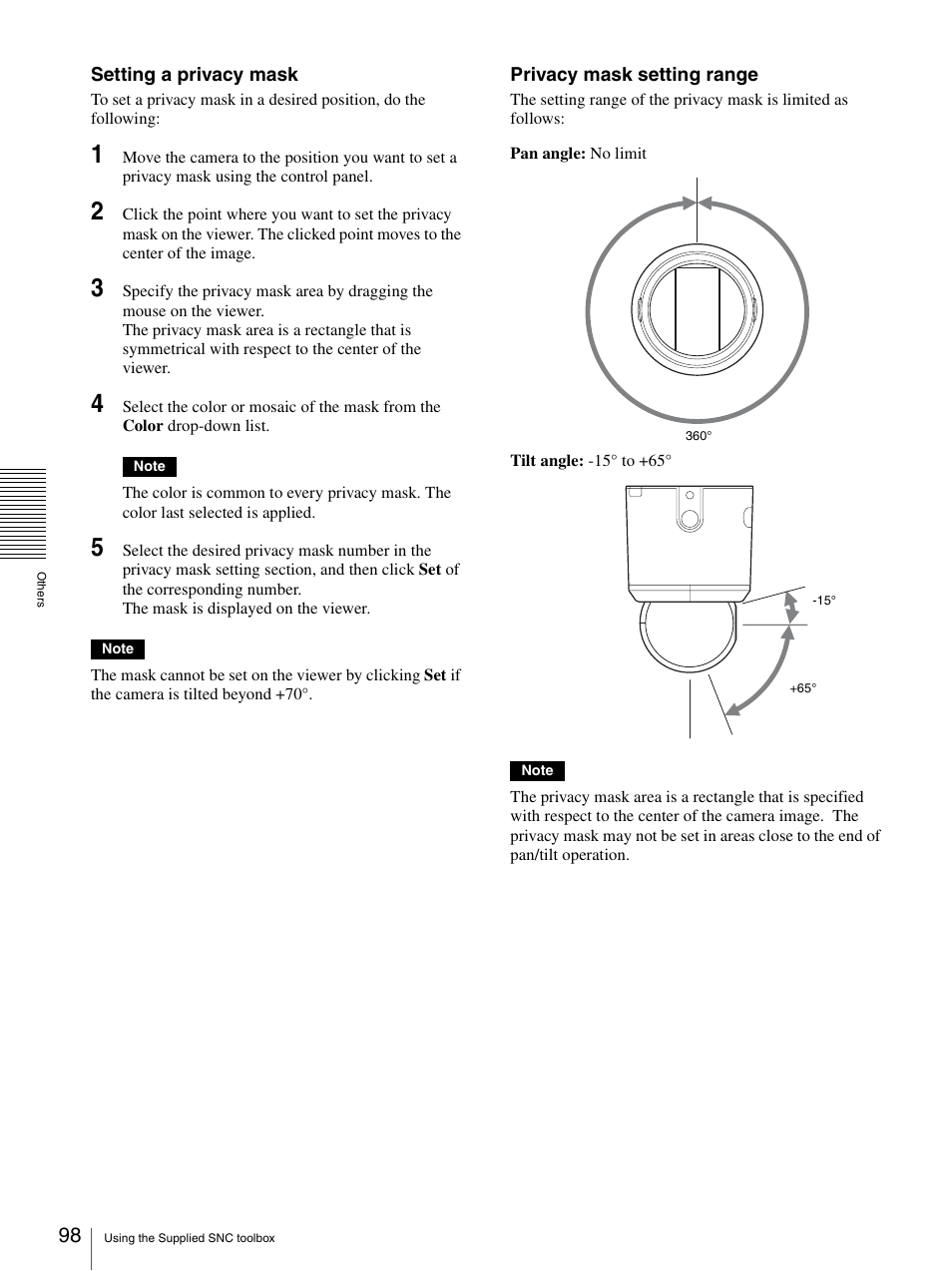 Sony IPELA SNC-RH124 User Manual | Page 98 / 120