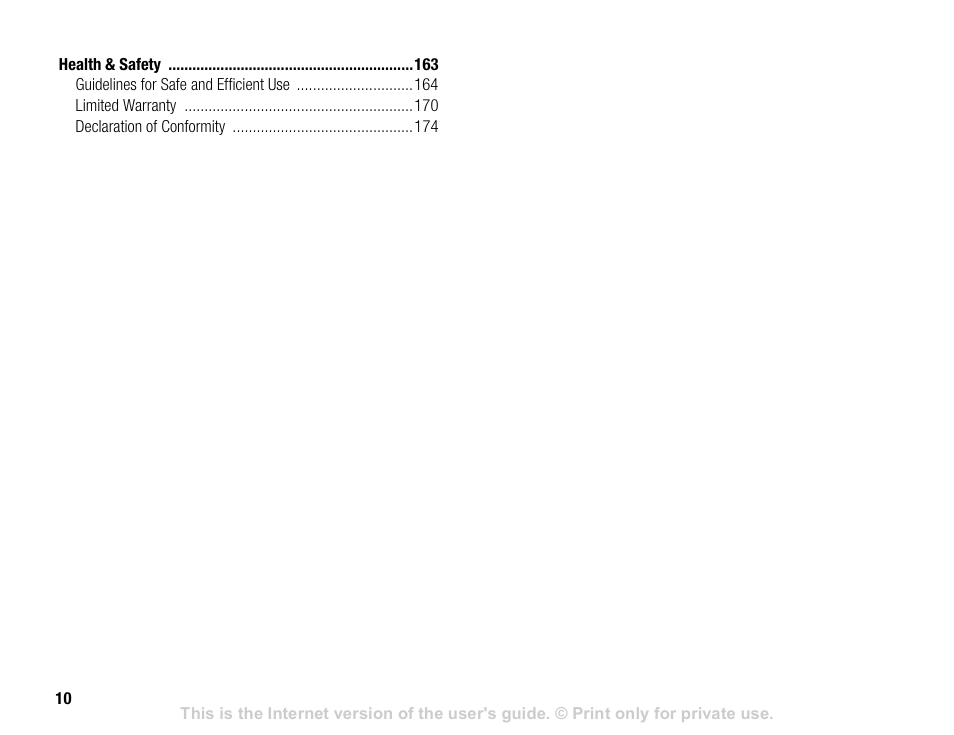 Sony V600 User Manual | Page 10 / 174