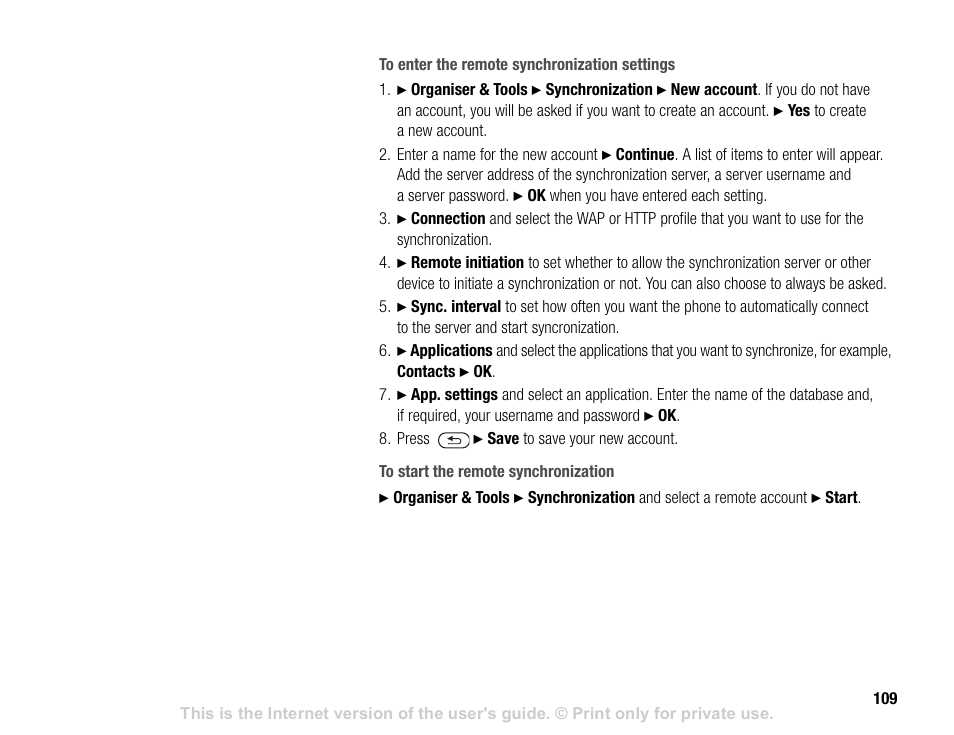 Sony V600 User Manual | Page 109 / 174