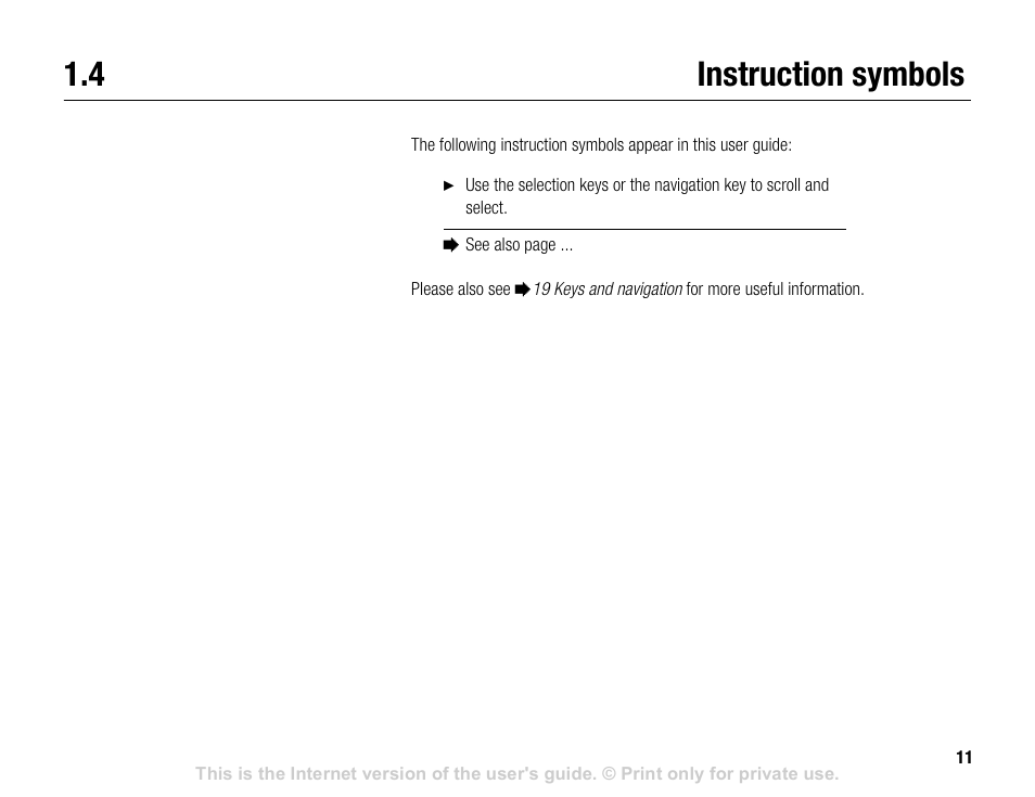 4 instruction symbols, Instruction symbols | Sony V600 User Manual | Page 11 / 174