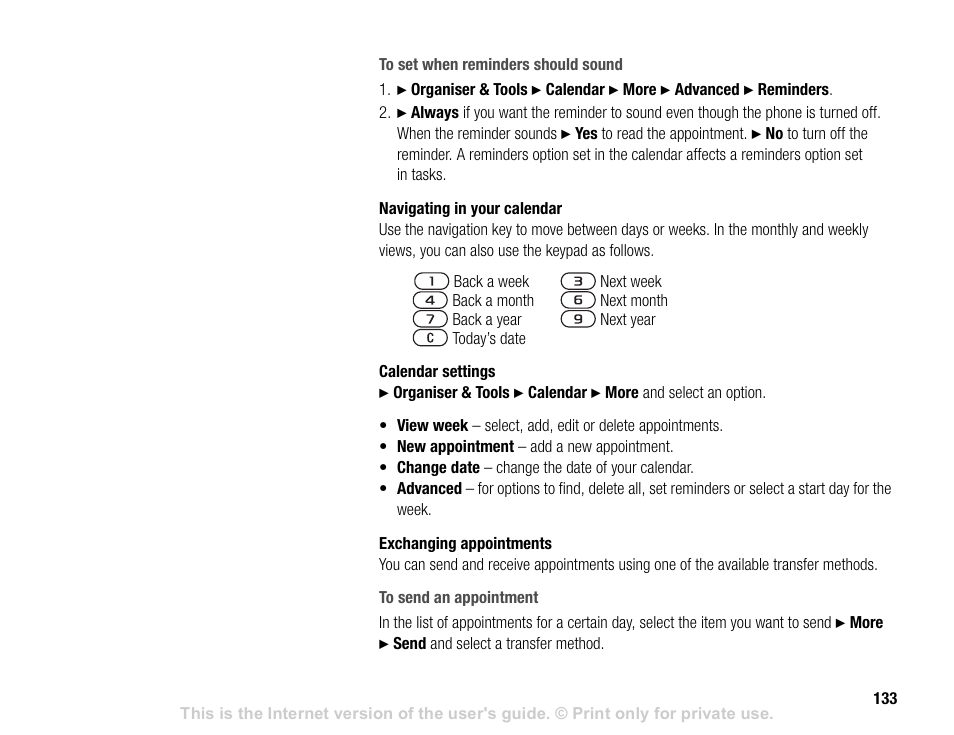 Sony V600 User Manual | Page 133 / 174