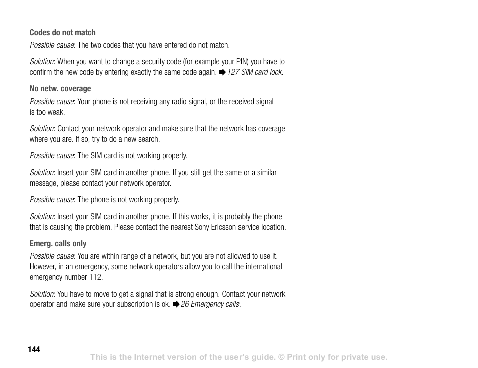 Sony V600 User Manual | Page 144 / 174