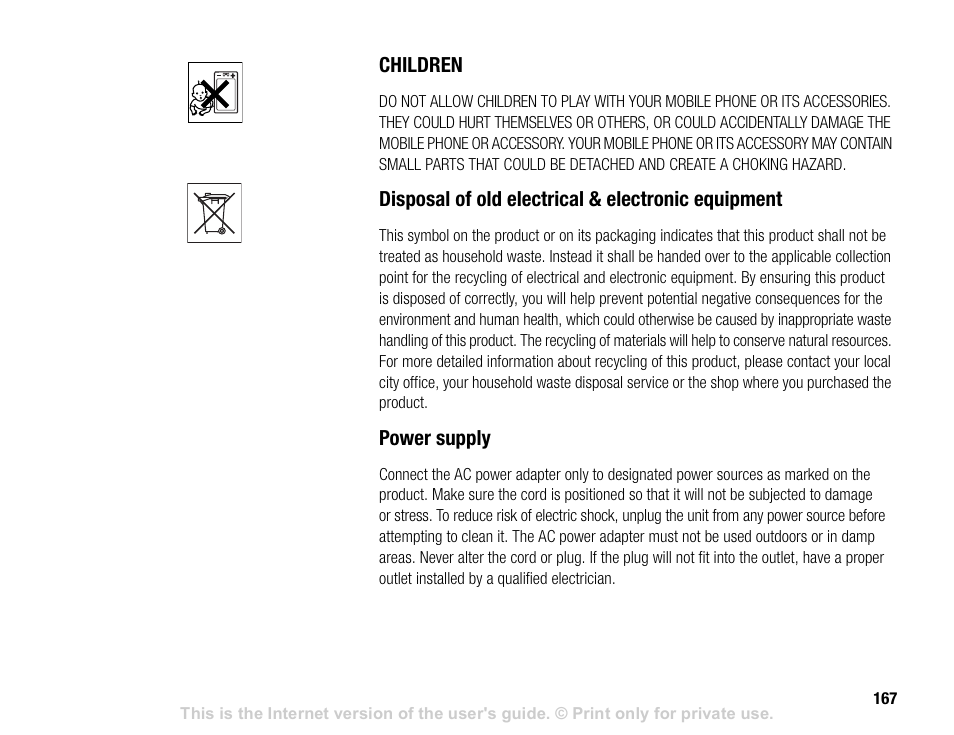 Sony V600 User Manual | Page 167 / 174