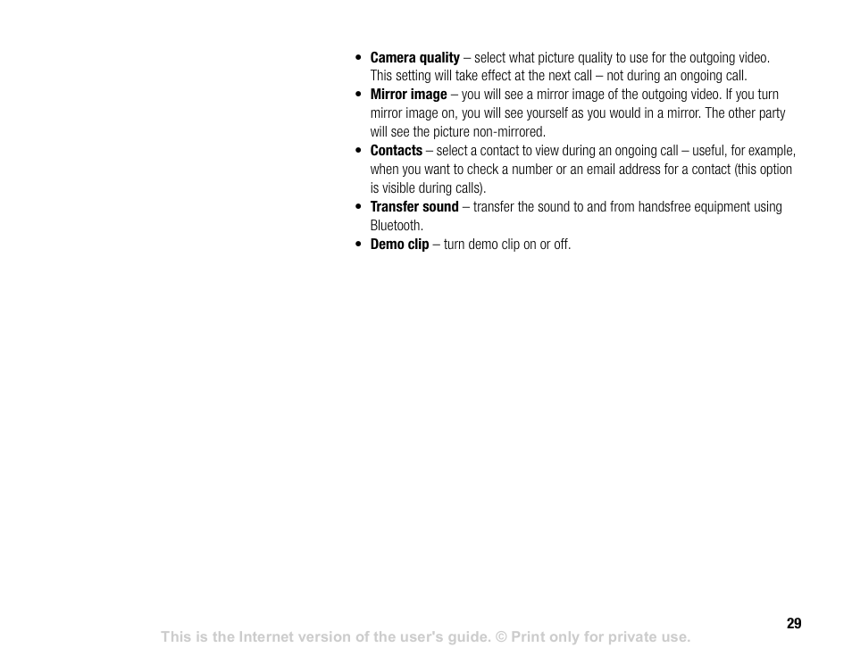 Sony V600 User Manual | Page 29 / 174