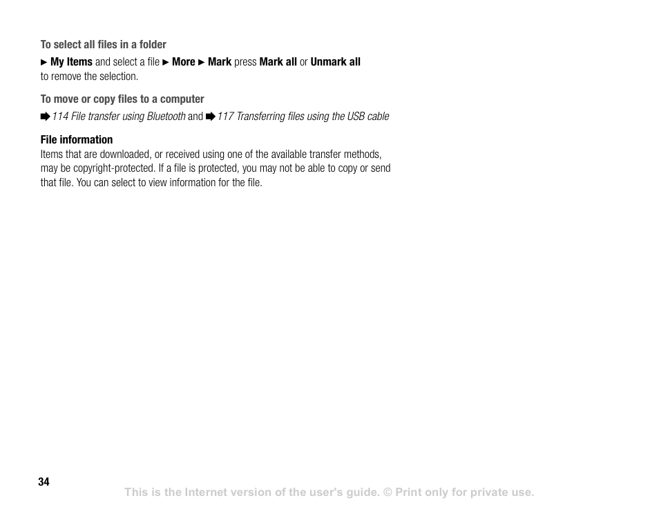 Sony V600 User Manual | Page 34 / 174