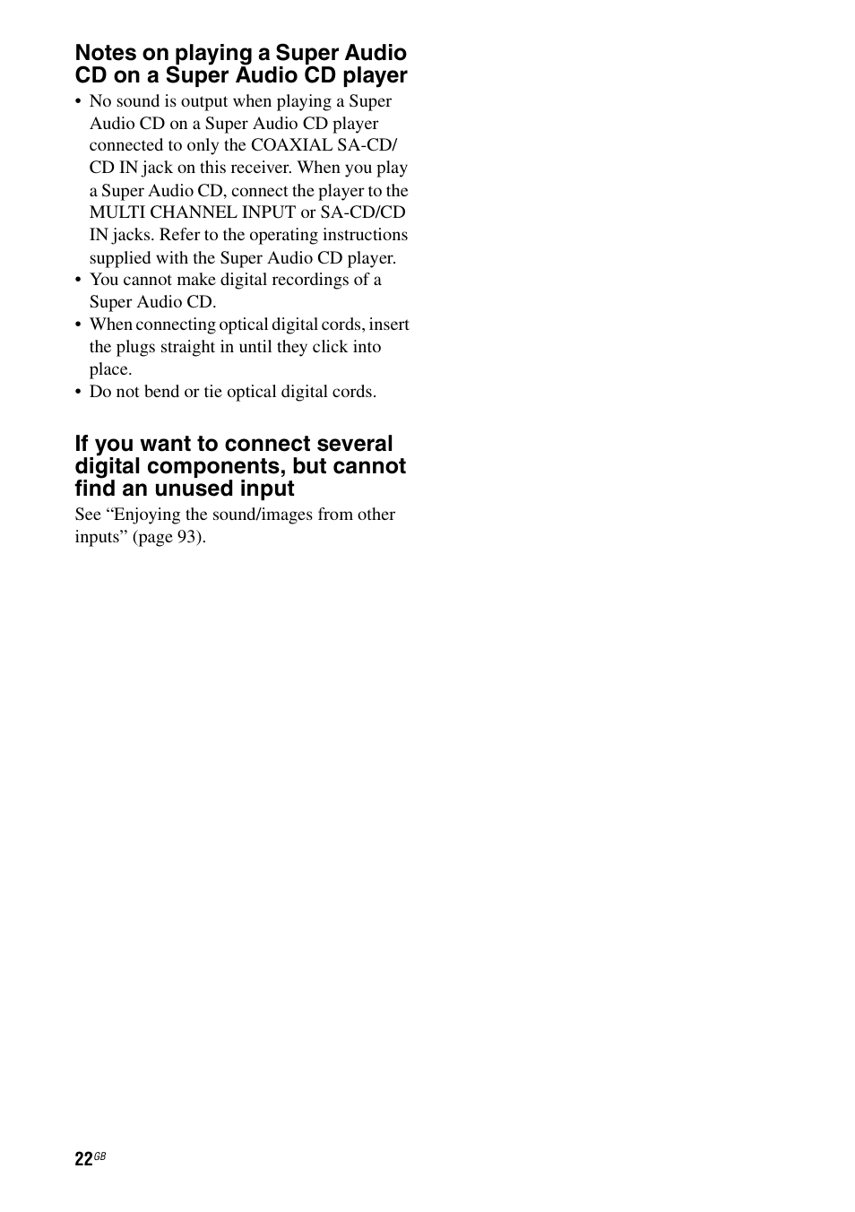 Sony STR-DG1100 User Manual | Page 22 / 130