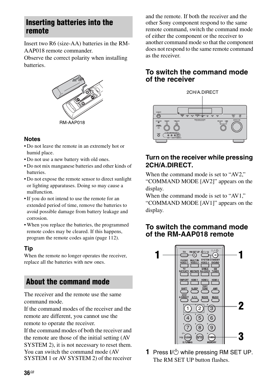 Sony STR-DG1100 User Manual | Page 36 / 130