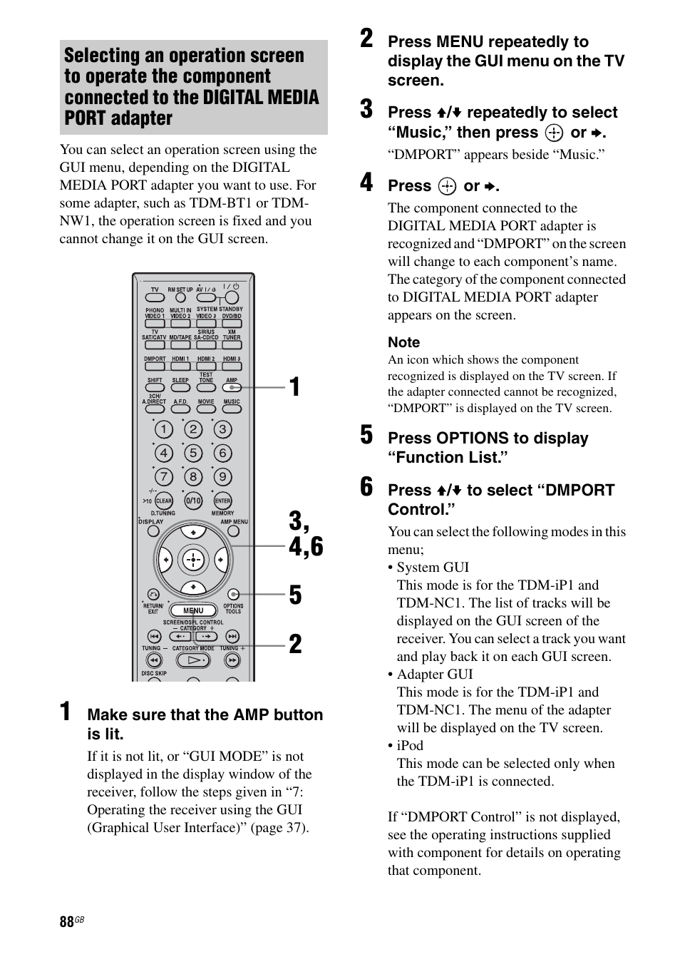 Sony STR-DG1100 User Manual | Page 88 / 130