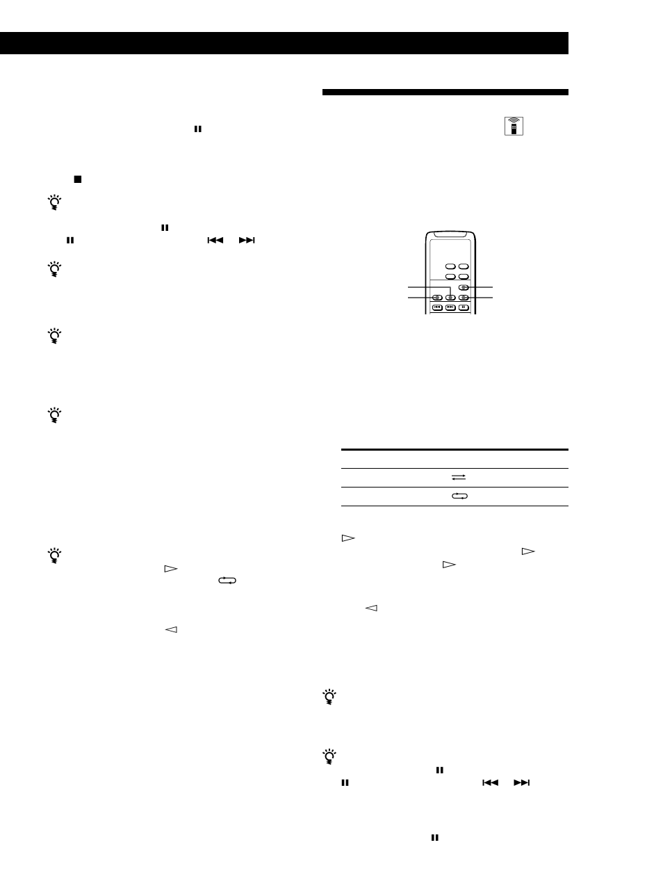 Synchro-recording with a cd player using a remote, Advanced recording operations 17 | Sony TC-WE635 User Manual | Page 17 / 24