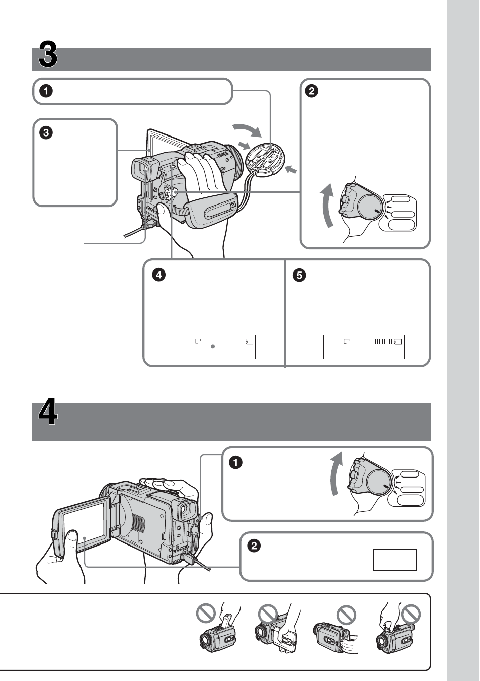 Play, P. 107), P. 128) | Sony TRV80 User Manual | Page 11 / 220