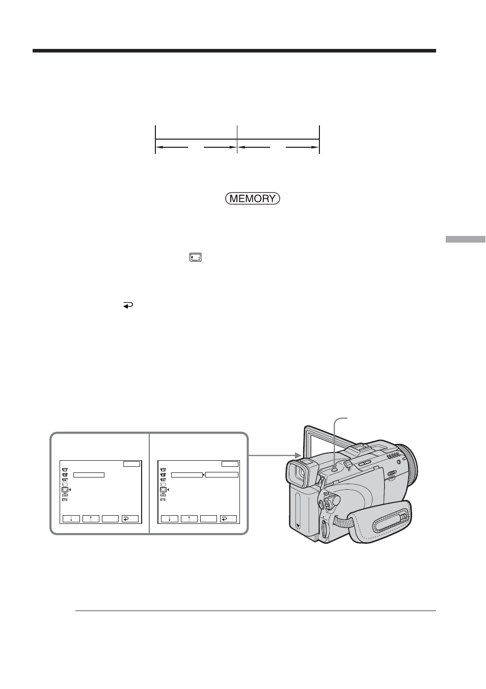 Interval photo recording | Sony TRV80 User Manual | Page 119 / 220