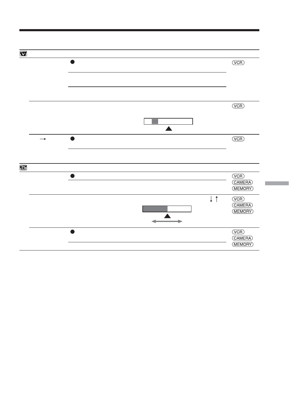 Changing the menu settings | Sony TRV80 User Manual | Page 175 / 220