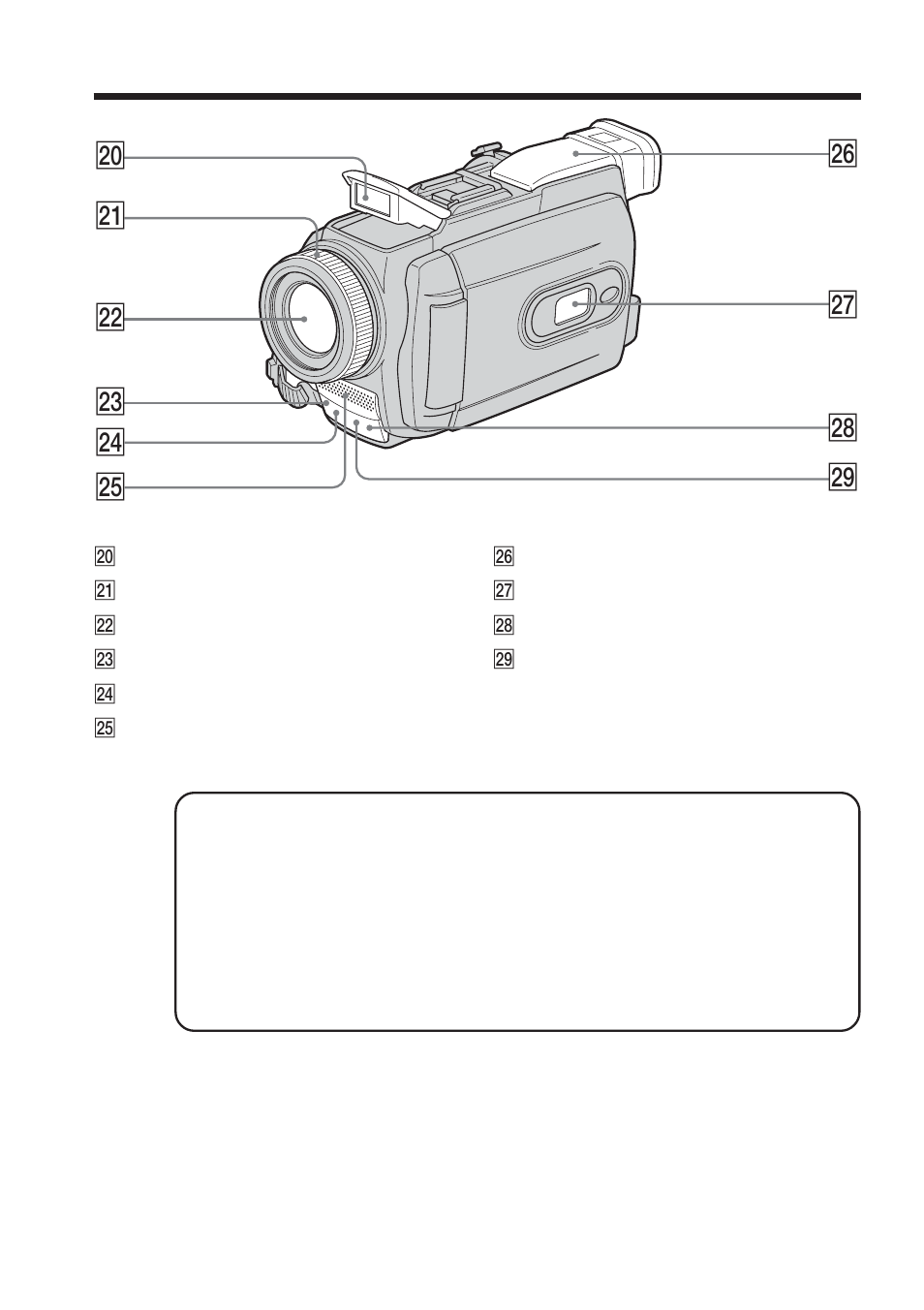 Wf wg ws wd w; wa wj wh wk wl | Sony TRV80 User Manual | Page 212 / 220