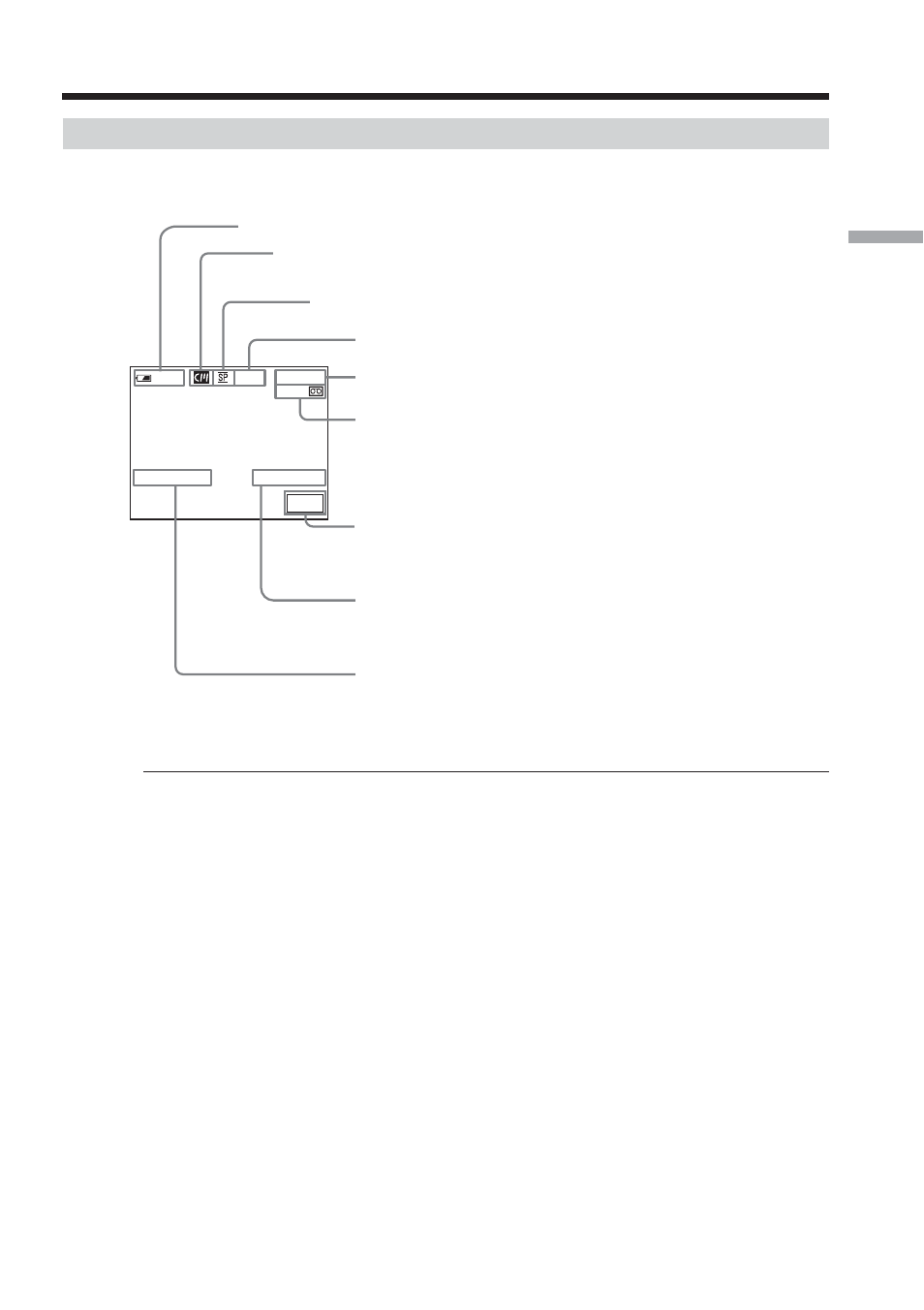 Indicators displayed during recording, Recording a picture | Sony TRV80 User Manual | Page 27 / 220