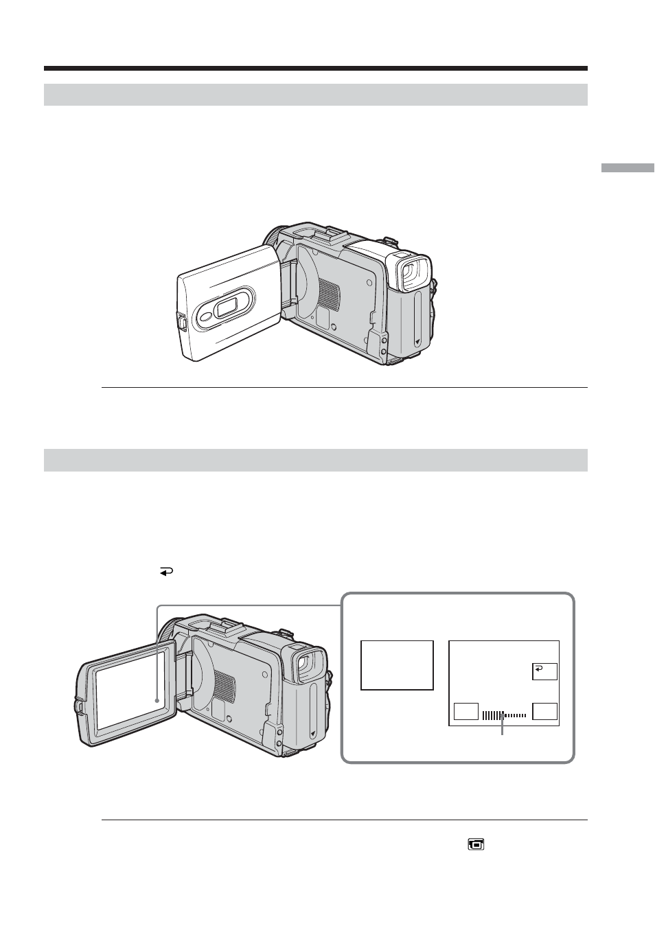 Lcd brt | Sony TRV80 User Manual | Page 29 / 220