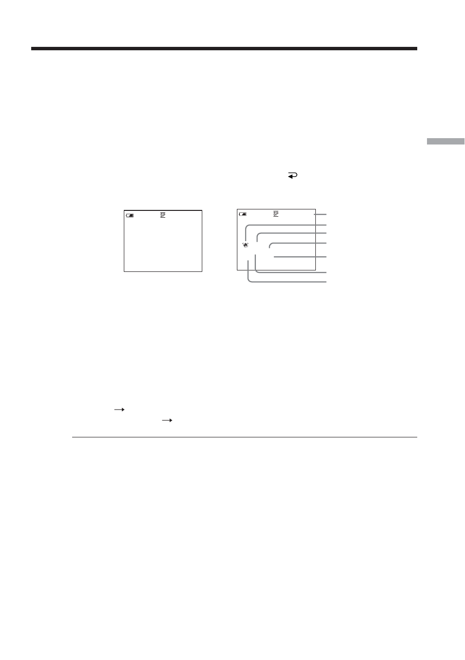 Playing back tape, About date/time and various settings, Using the touch panel | Using the remote commander | Sony TRV80 User Manual | Page 39 / 220