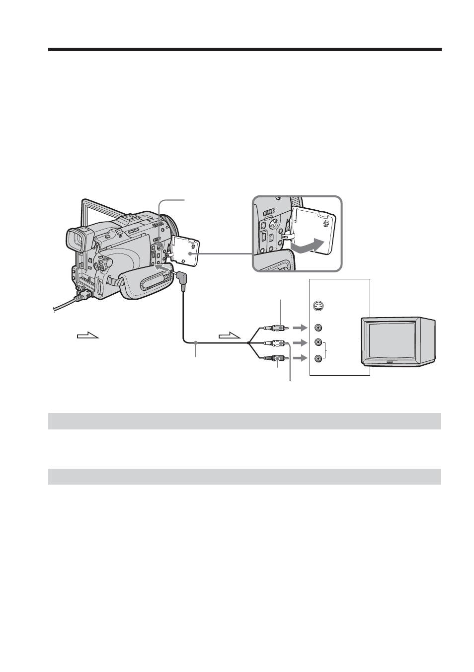 Viewing a recording on tv | Sony TRV80 User Manual | Page 42 / 220