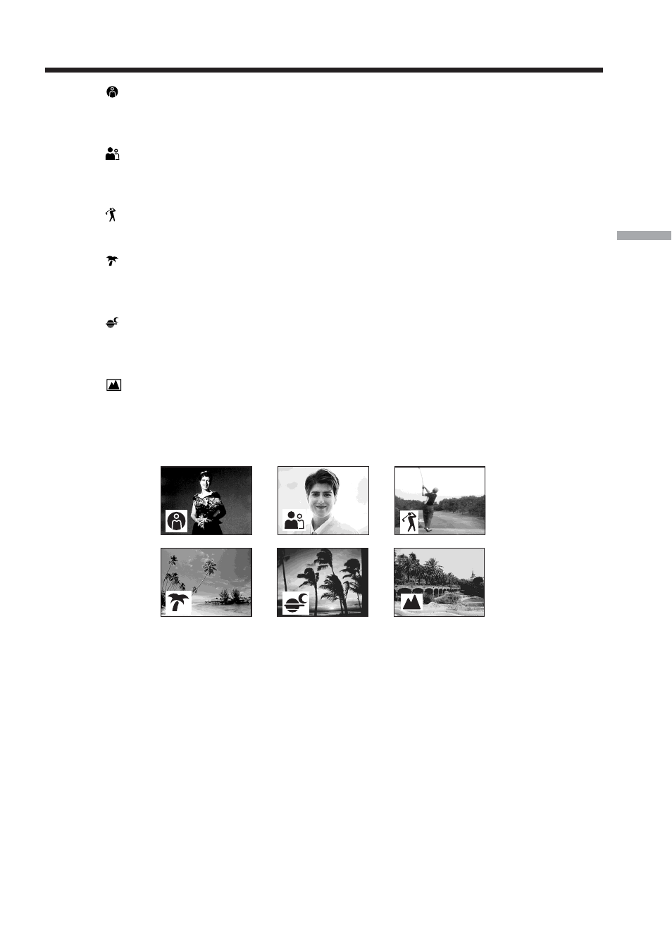 Using program ae | Sony TRV80 User Manual | Page 57 / 220