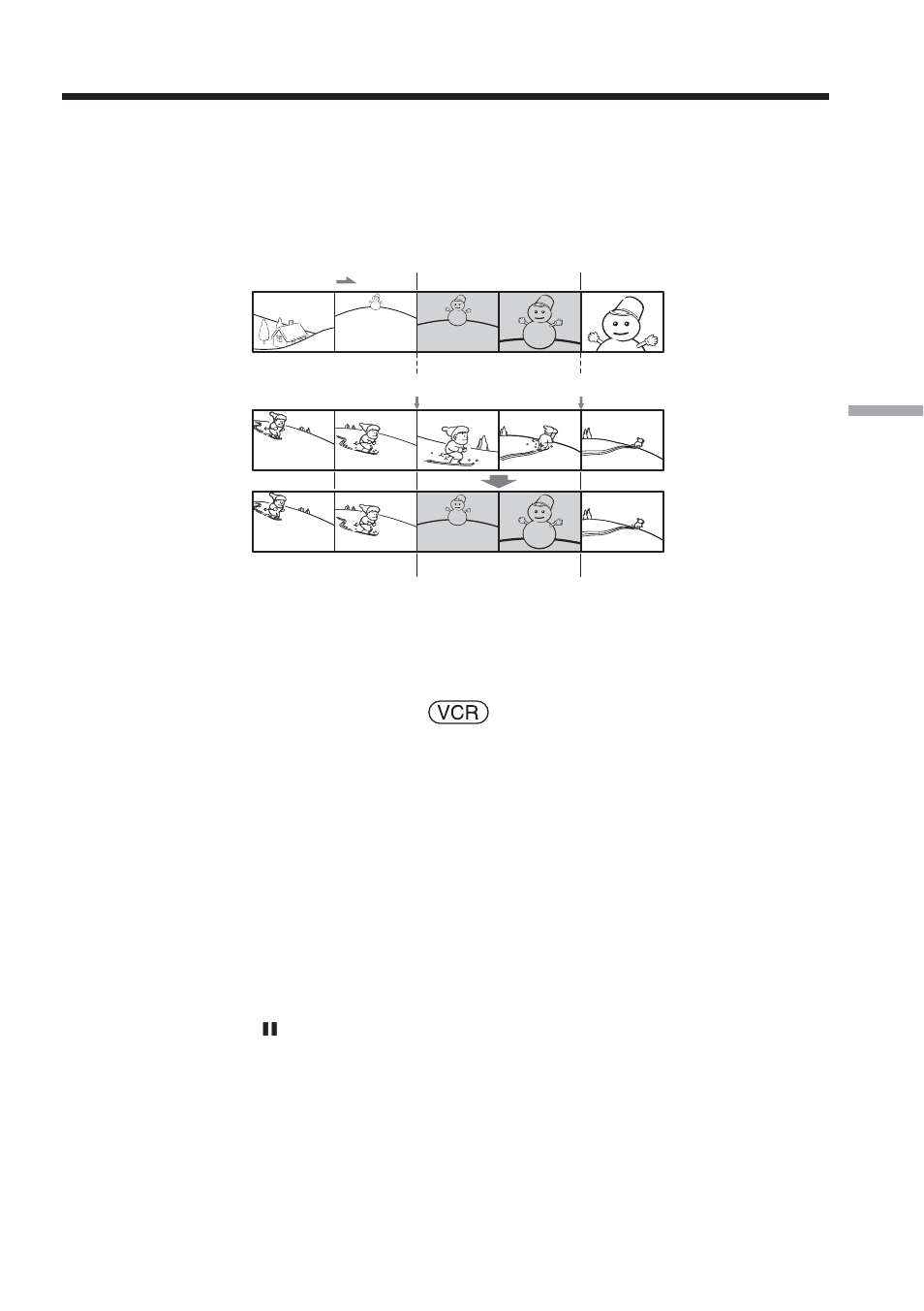 Inserting a scene from a vcr – insert editing | Sony TRV80 User Manual | Page 89 / 220