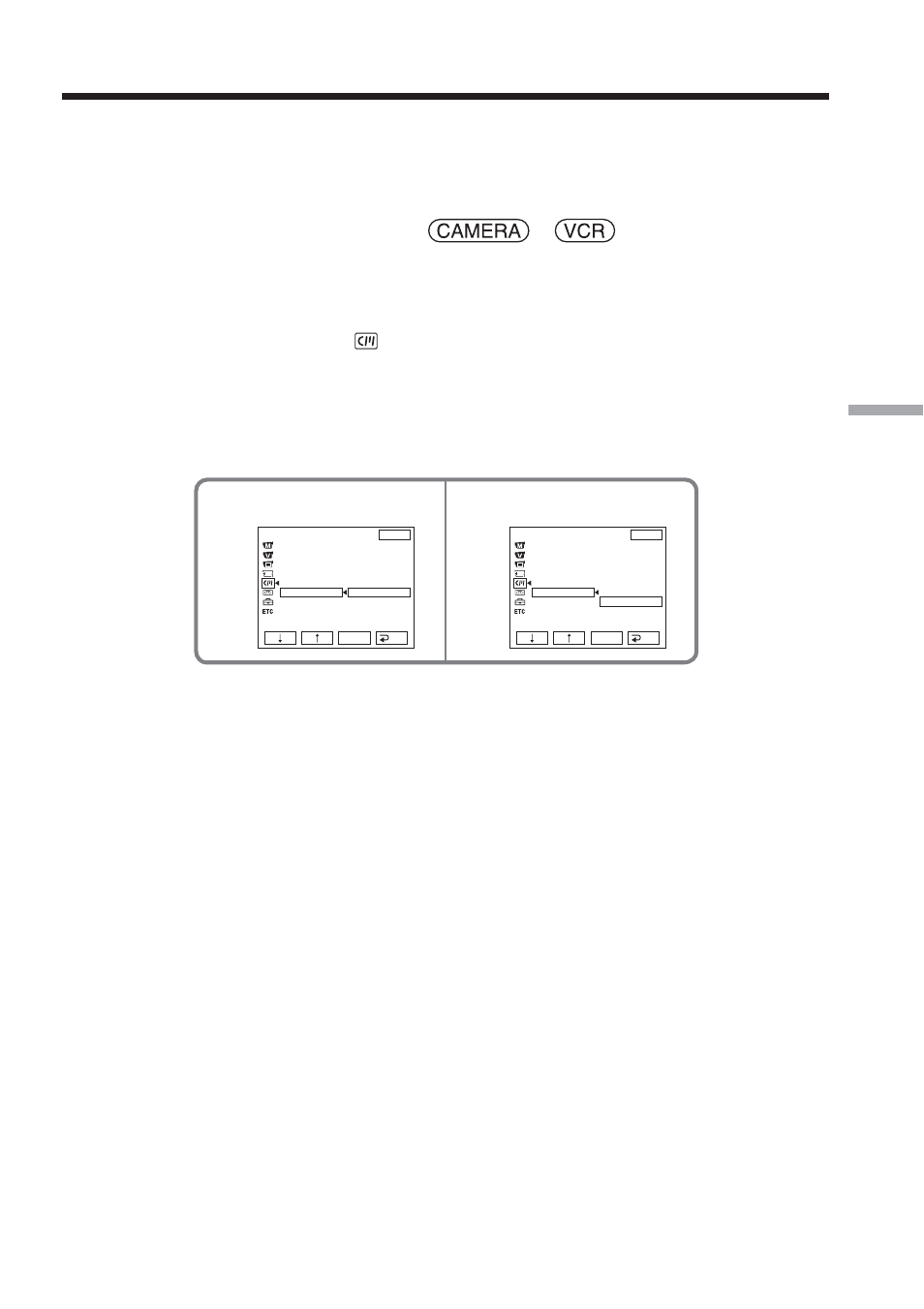 Erasing all the data in cassette memory | Sony TRV80 User Manual | Page 99 / 220