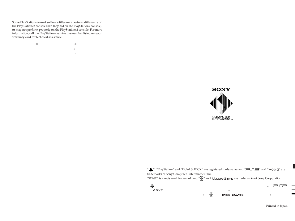 Sony SCPH-30006 R User Manual | Page 44 / 44