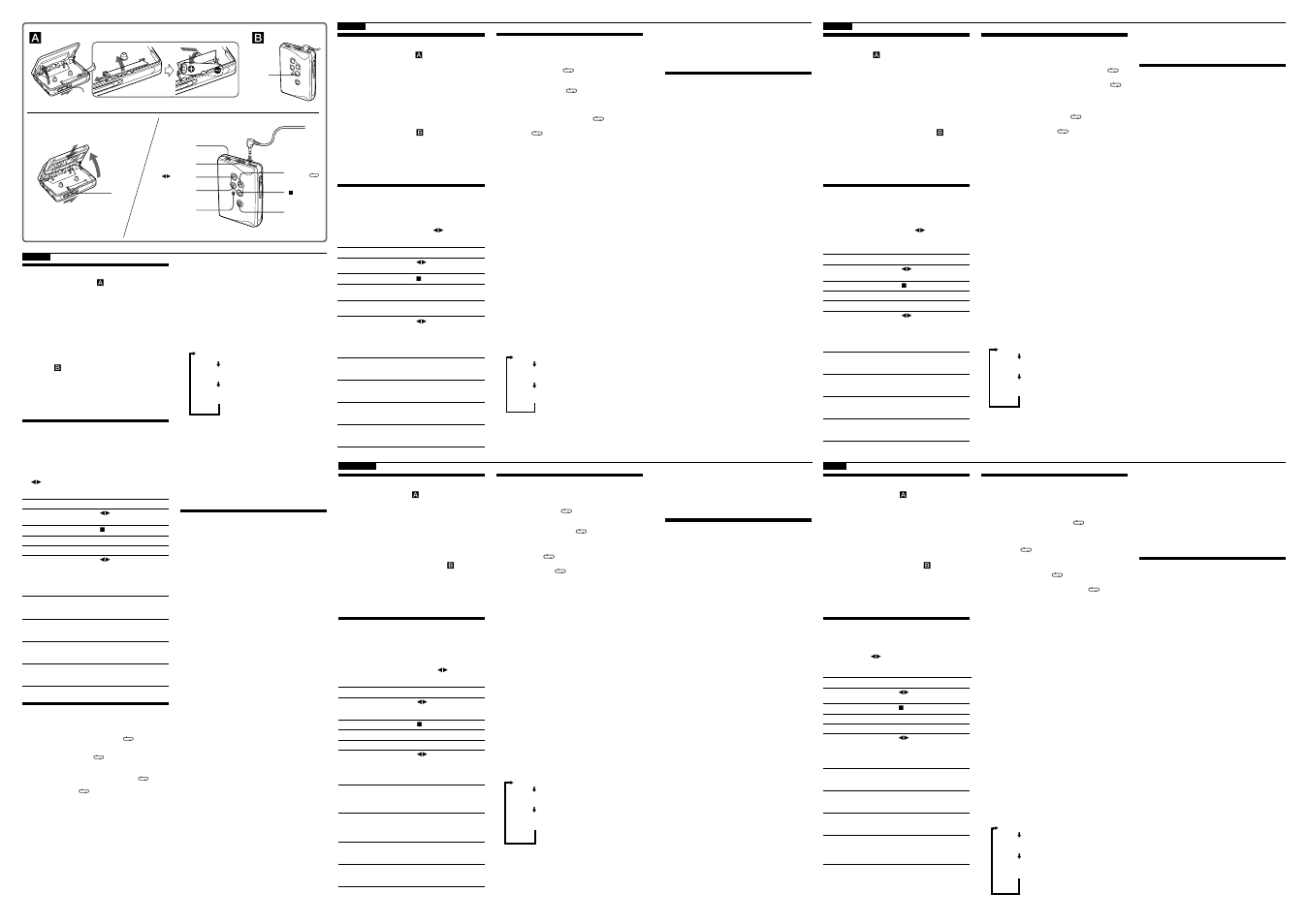 Sony WM-EX500 User Manual | Page 2 / 2
