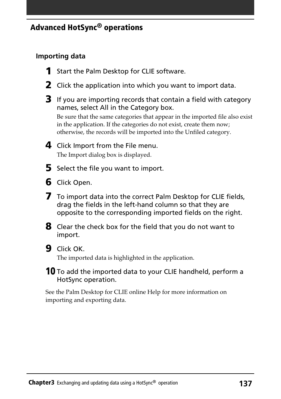Sony PEG-N710C User Manual | Page 137 / 218