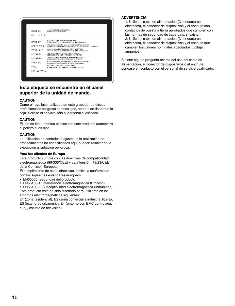 Sony PDW-V1 User Manual | Page 10 / 101