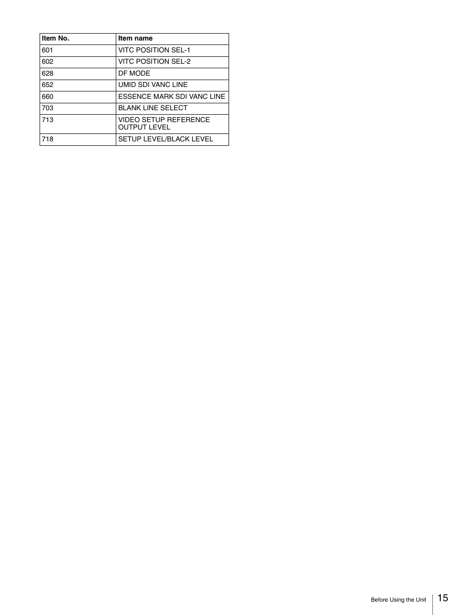 Sony PDW-V1 User Manual | Page 15 / 101