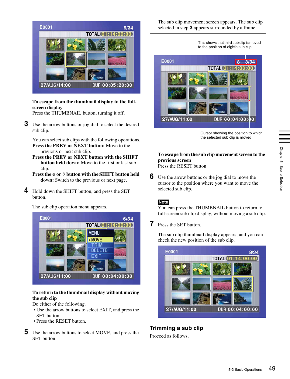 Sony PDW-V1 User Manual | Page 49 / 101