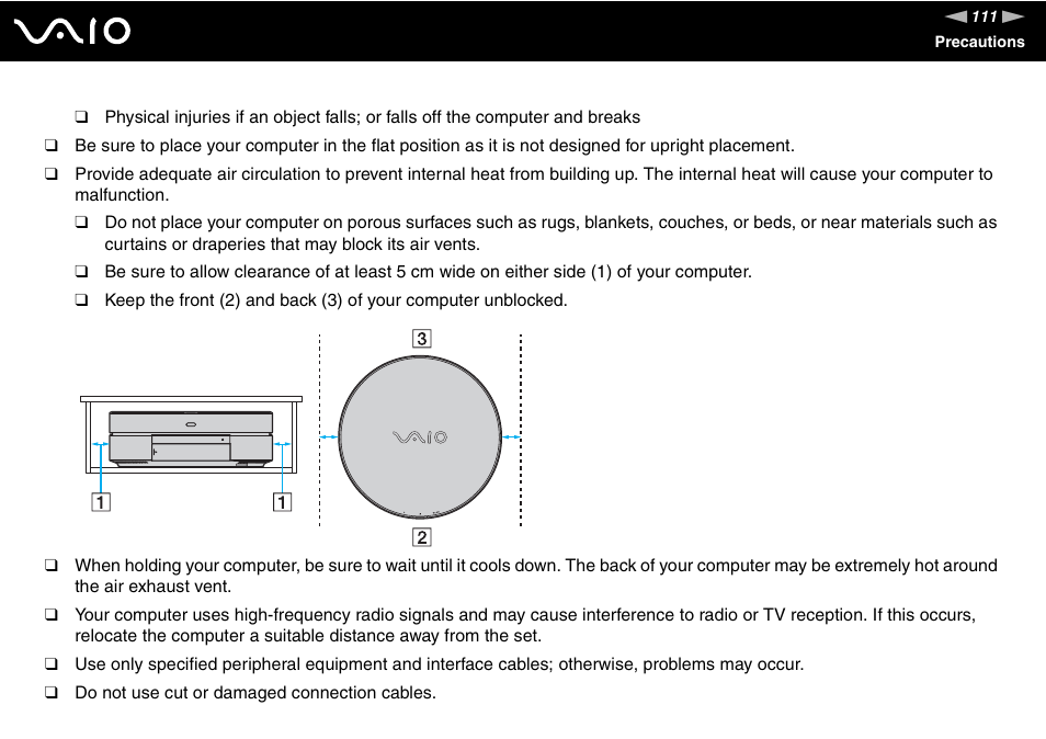 Sony VAIO VGX-TP User Manual | Page 111 / 155