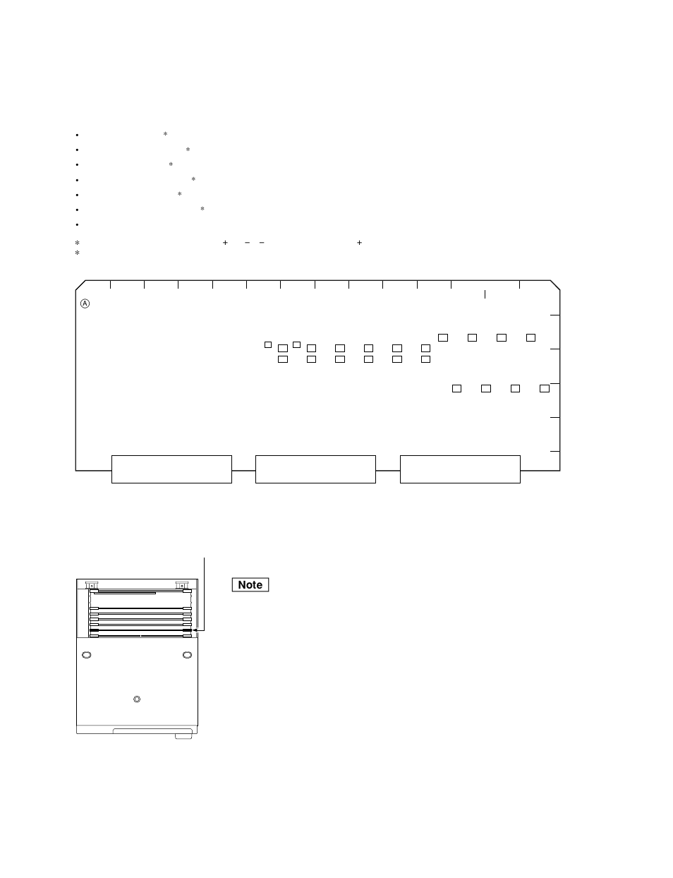 10. analog audio-related switch settings, Audio input headroom, Audio output level | Audio output headroom, Monitor output level, Monitor output headroom, Monitor output level, fixed/variable selection | Sony MSW-A2000P User Manual | Page 21 / 34