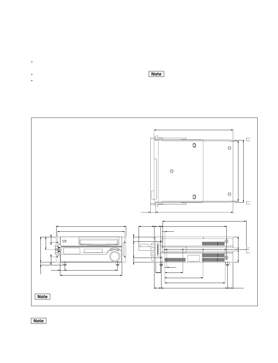 5. installation space | Sony MSW-A2000P User Manual | Page 9 / 34