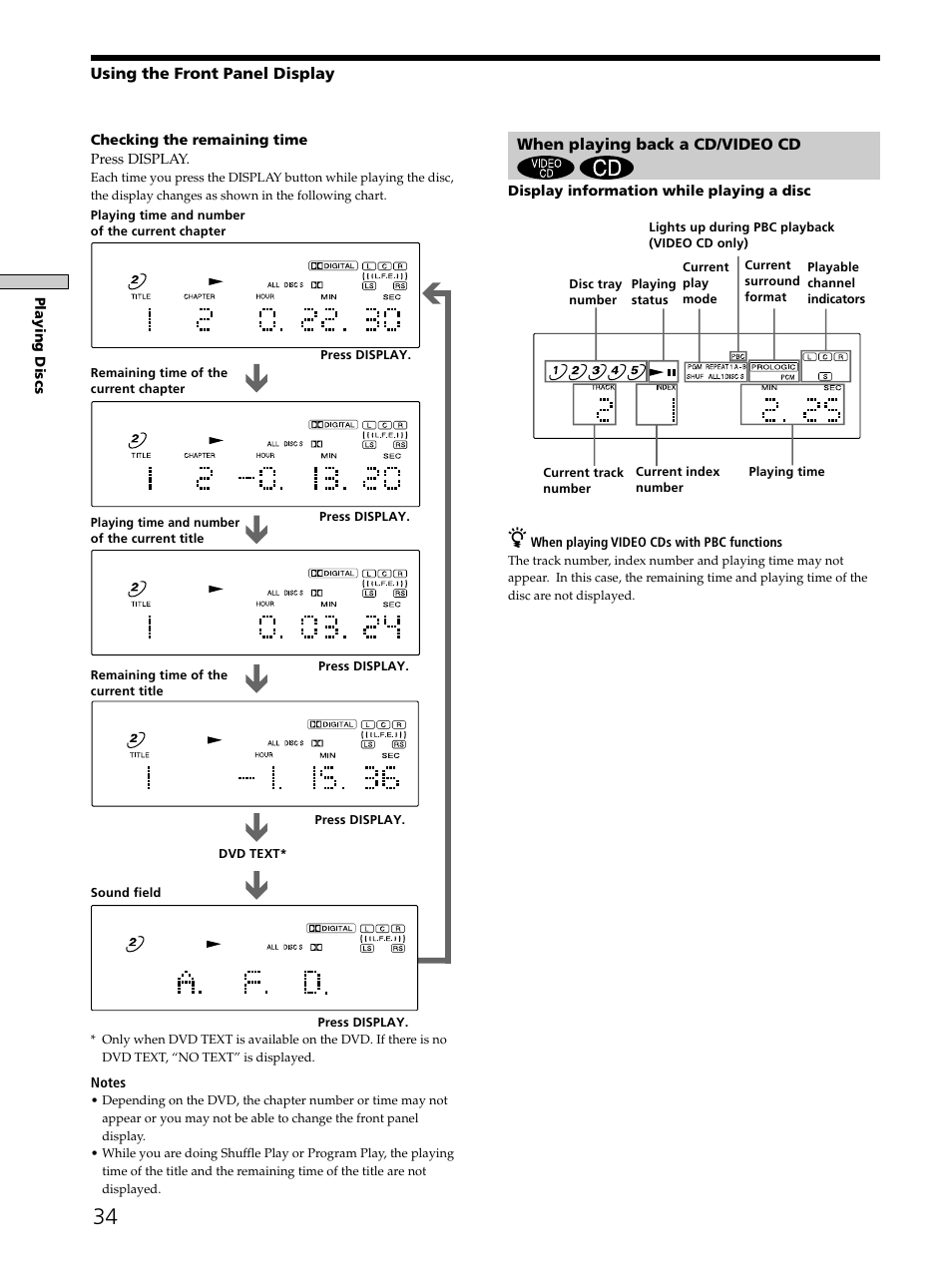 Sony SAVA-D900 User Manual | Page 34 / 80