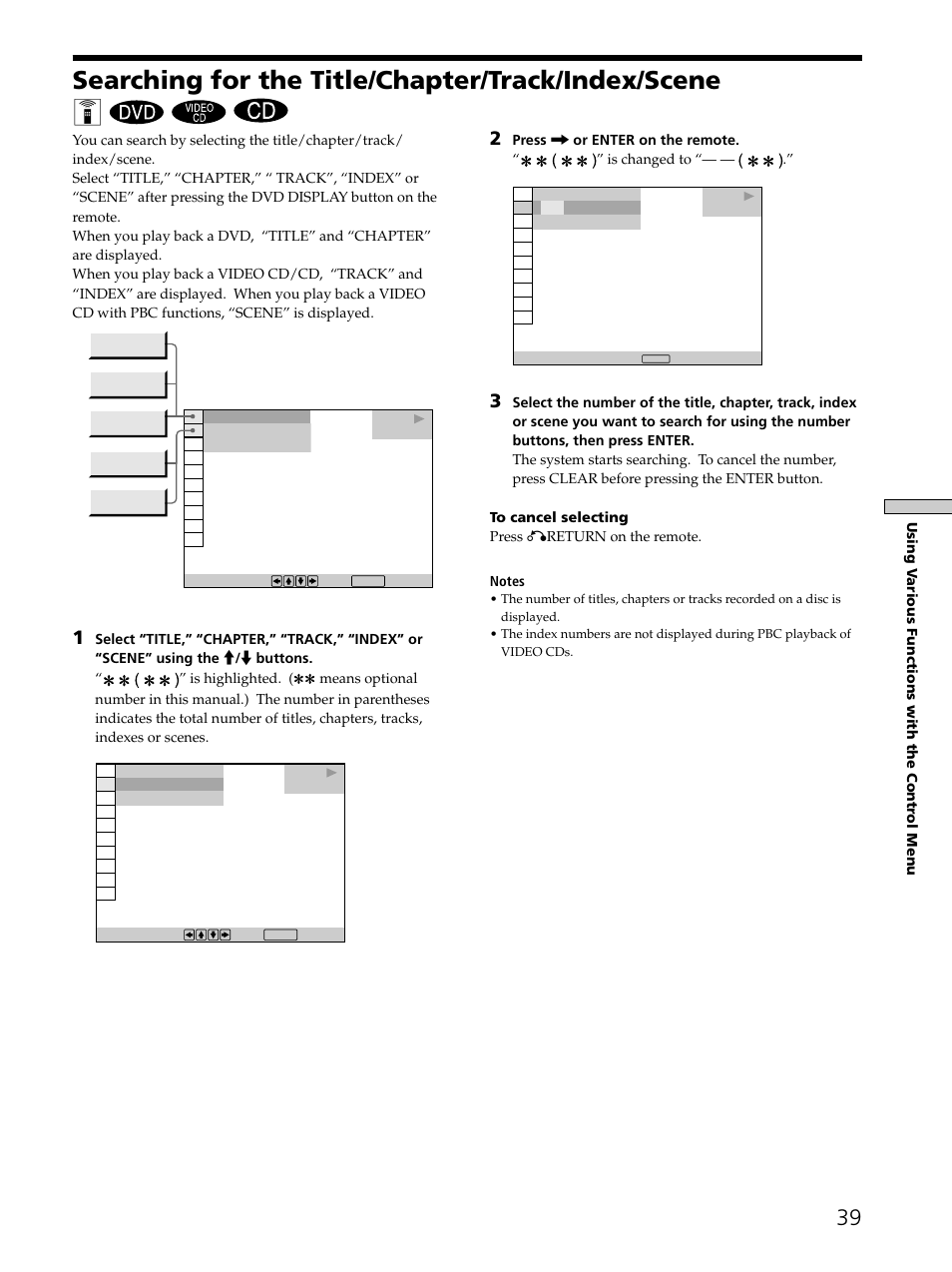 Sony SAVA-D900 User Manual | Page 39 / 80