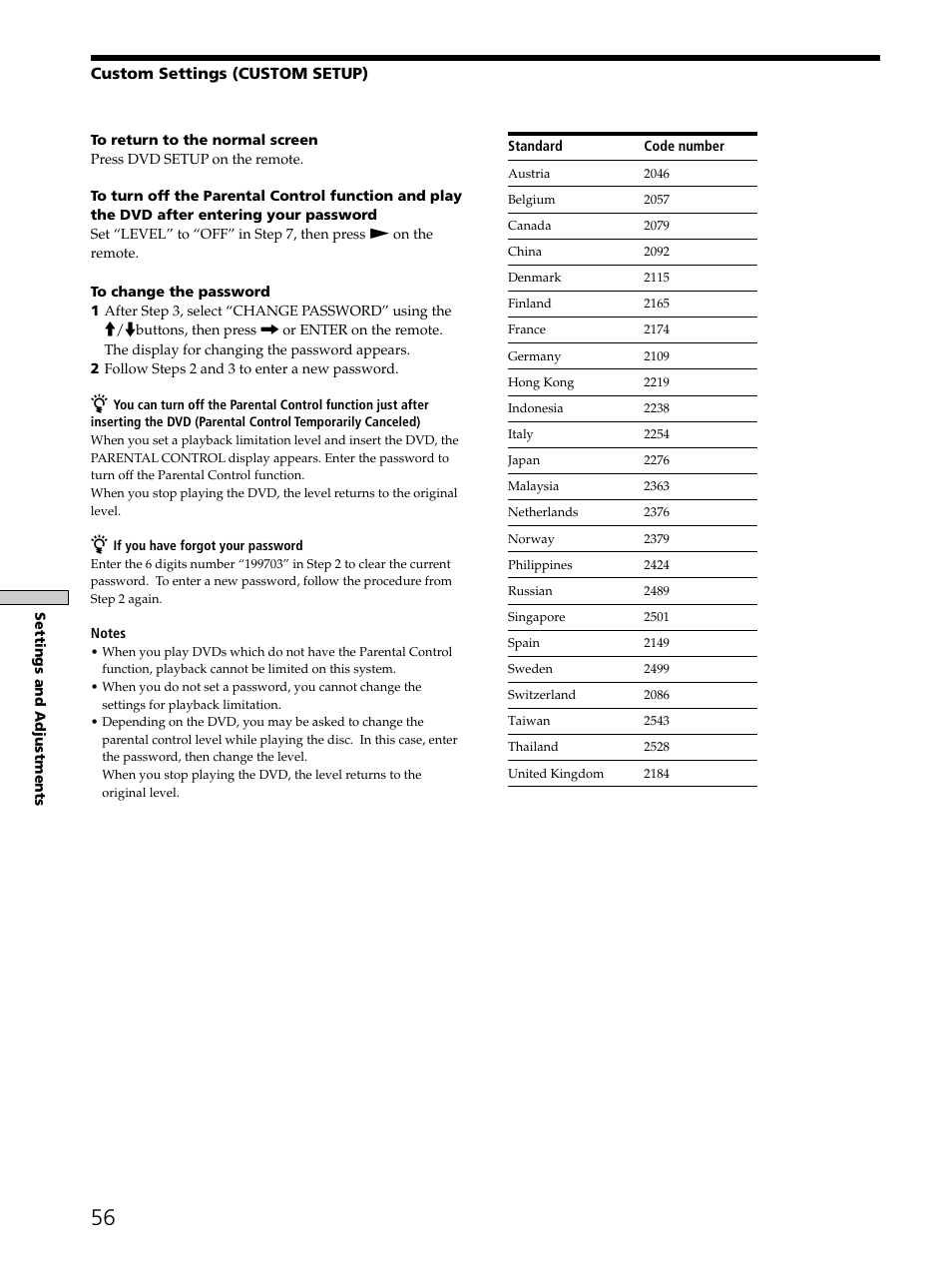 Sony SAVA-D900 User Manual | Page 56 / 80