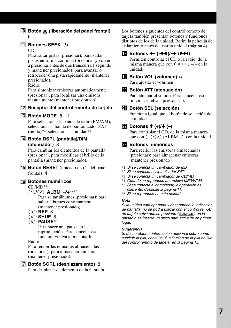 Sony CDX-GT31W User Manual | Page 23 / 36