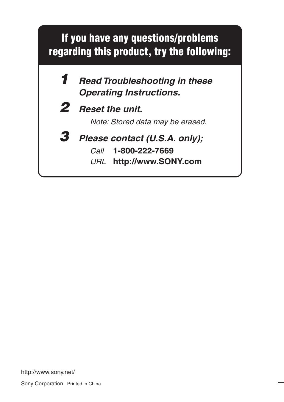 Sony CDX-GT31W User Manual | Page 36 / 36