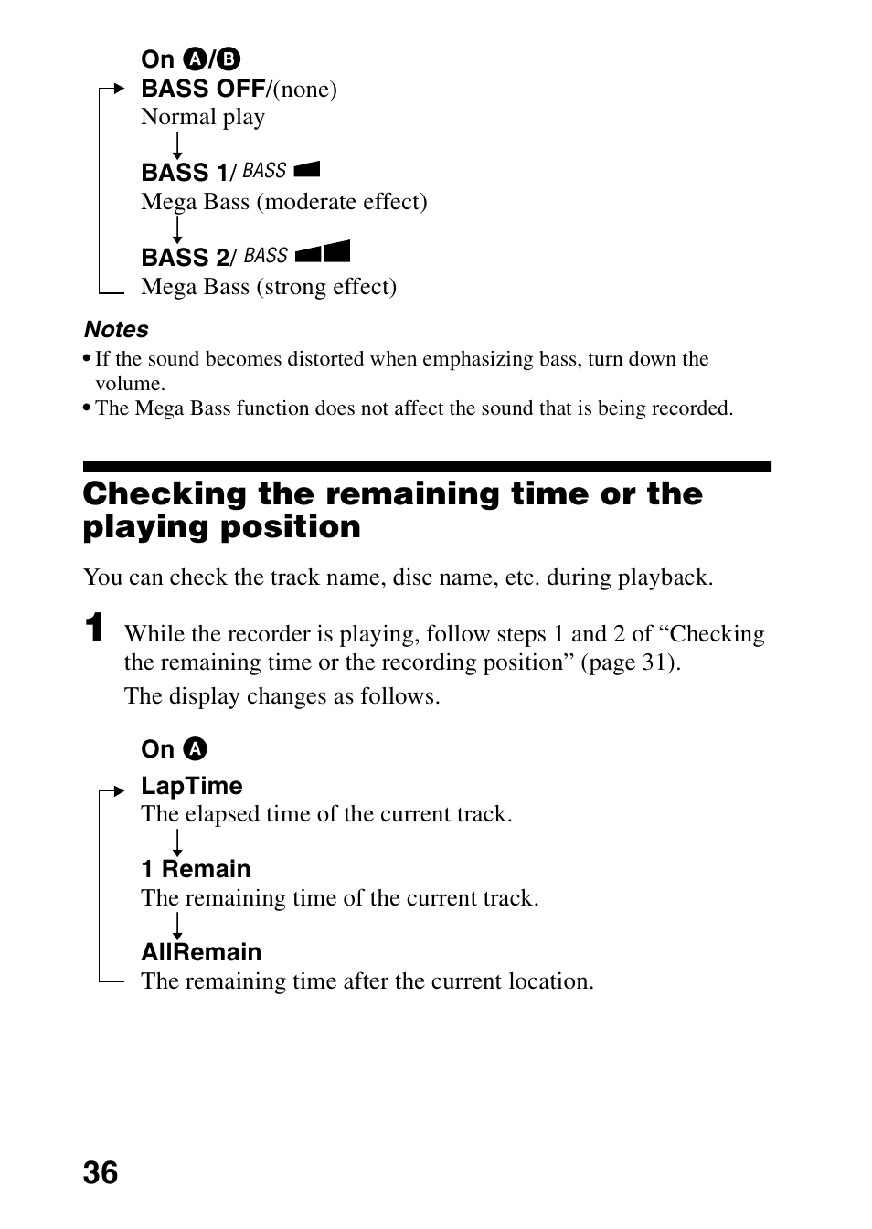 Sony MZ-R700DPC User Manual | Page 36 / 68