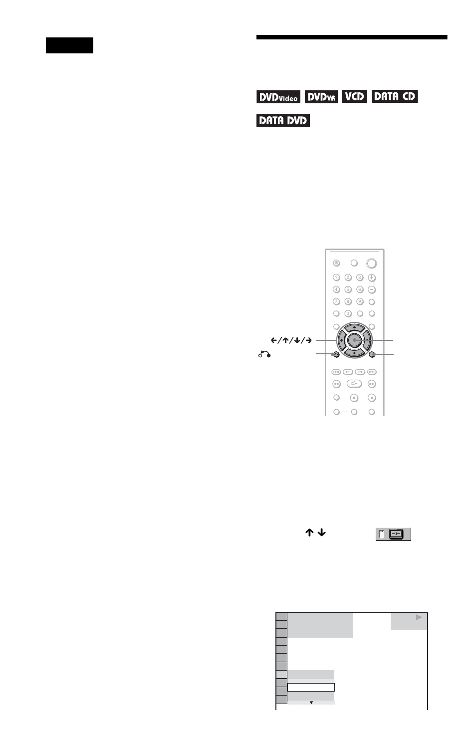 Adjusting the playback picture | Sony DVP-NS57P User Manual | Page 44 / 84