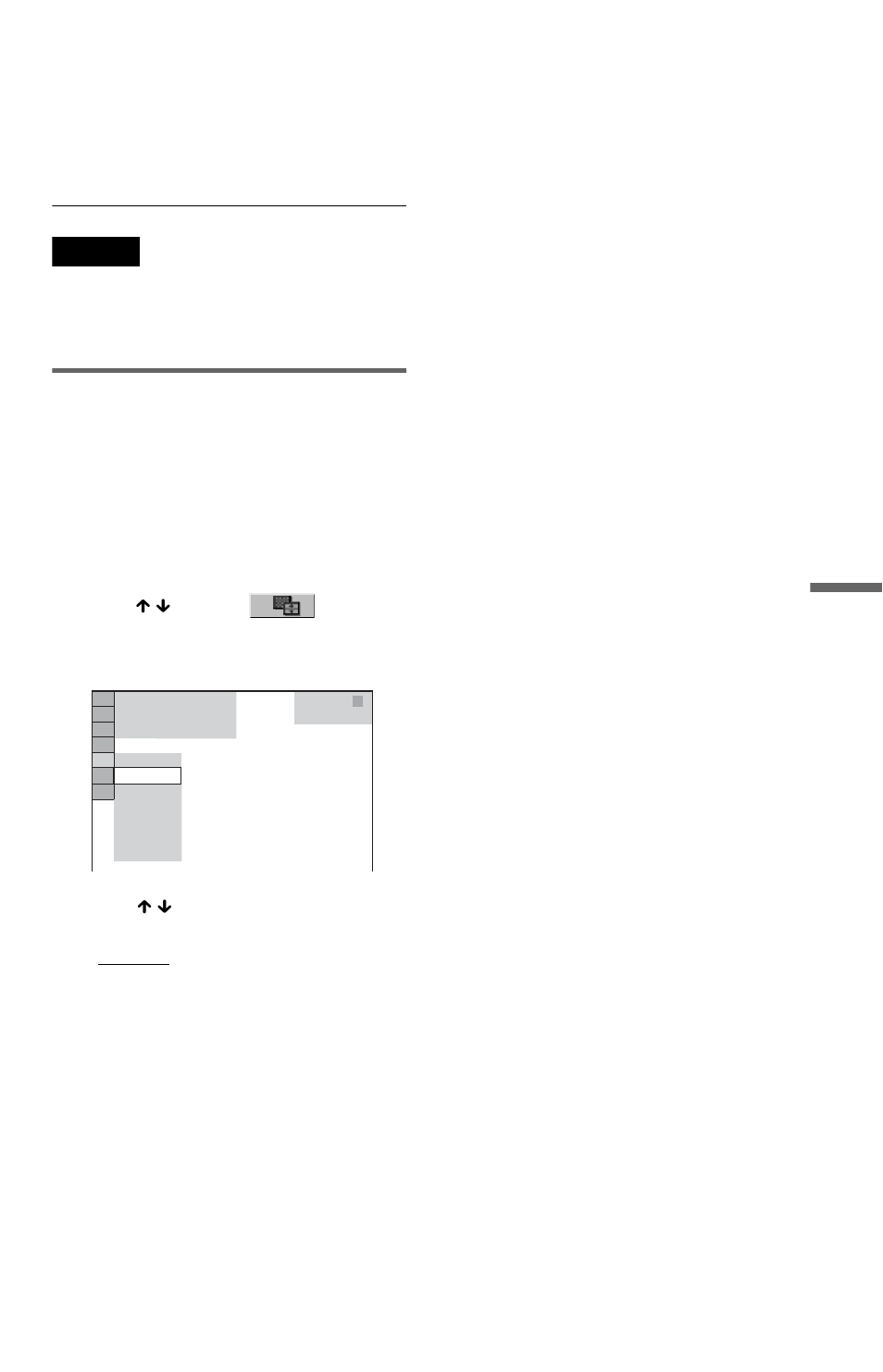 Selecting the slides’ appearance (effect) | Sony DVP-NS57P User Manual | Page 53 / 84