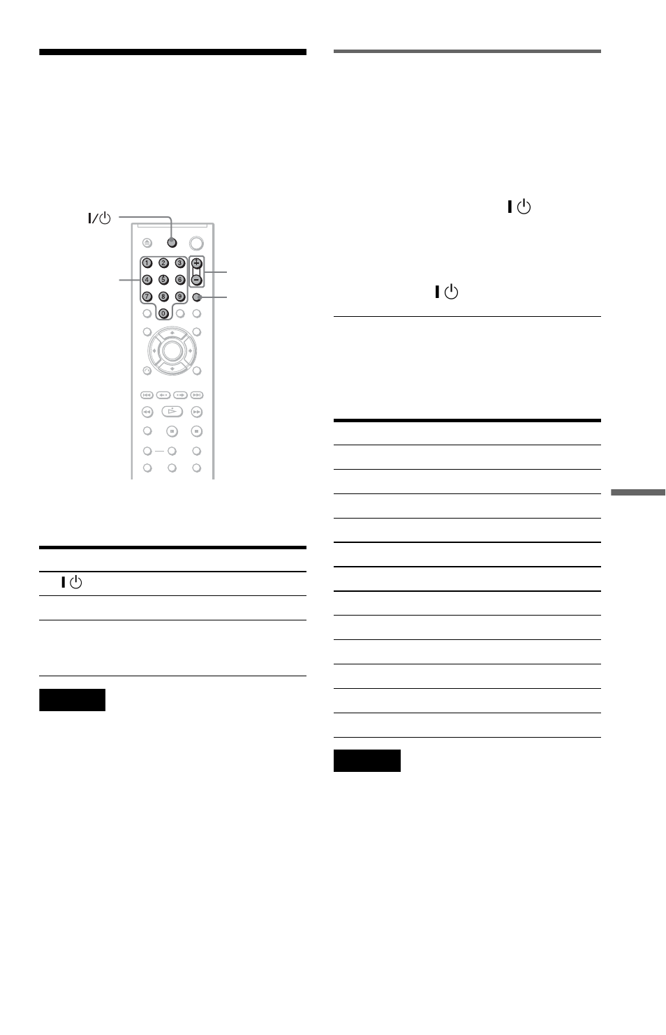 L1 - controlling your tv with the supplied remote, Controlling your tv with the supplied remote, Controlling other tvs with the remote | Sony DVP-NS57P User Manual | Page 57 / 84